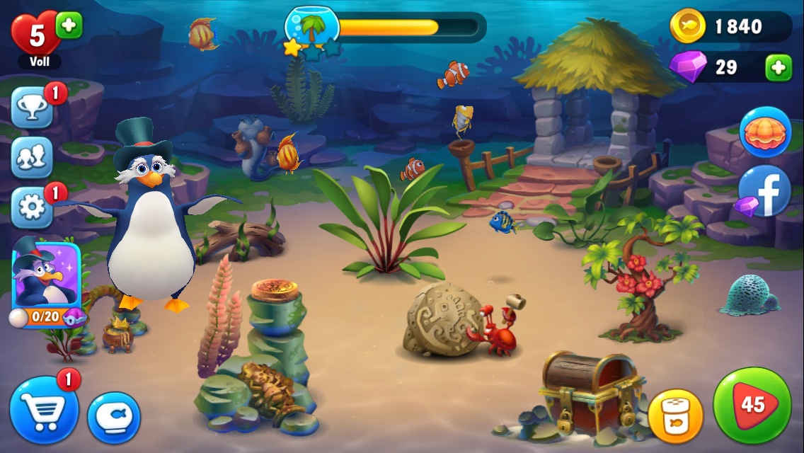 a game that is like fishdom or homescapes advertises a game that is like fishdom or homescapes advertises