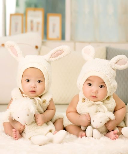 Zwillinge, Babys, Mehrlinge, Kleinkind