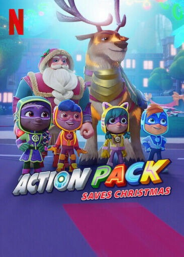 action pack saves Christmas