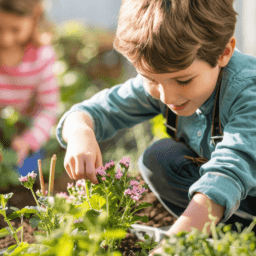 Kindern gärtnern bildschirmfrei